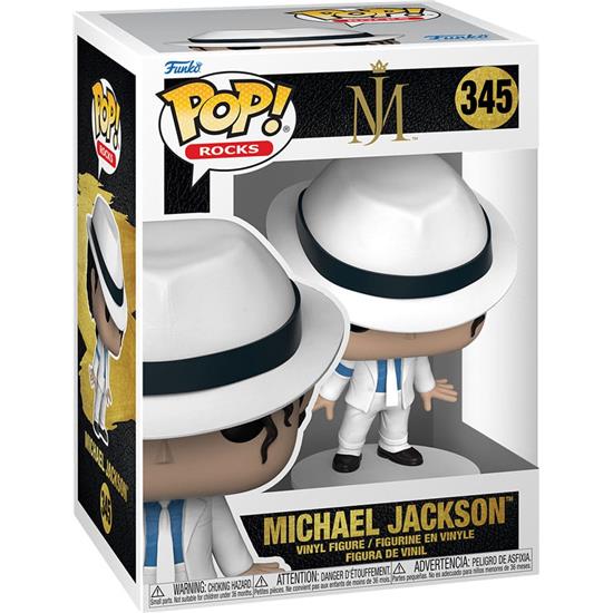 Michael Jackson: Michael Jackson (Smooth Criminal) POP! Rocks Vinyl Figur (#345)