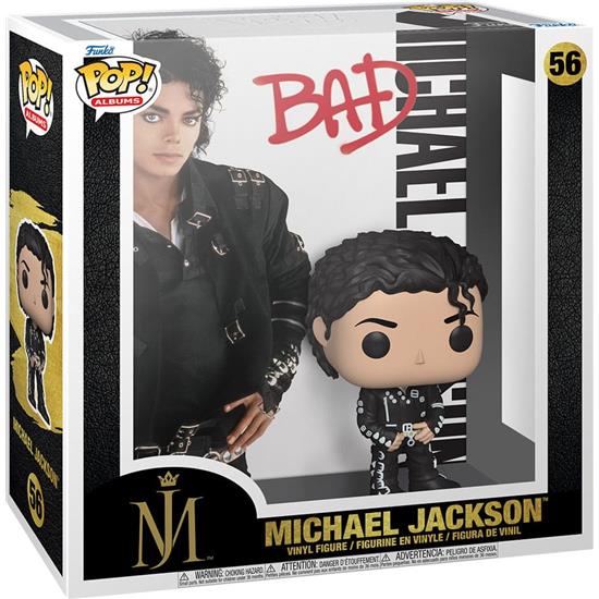Michael Jackson: Michael Jackson (Bad) POP! Albums Vinyl Figur (#56)
