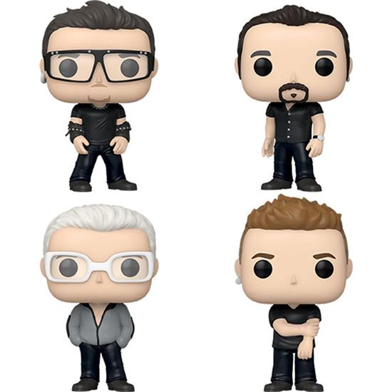 U2: U2 POP! Albums DLX Vinyl Figur 4-Pak