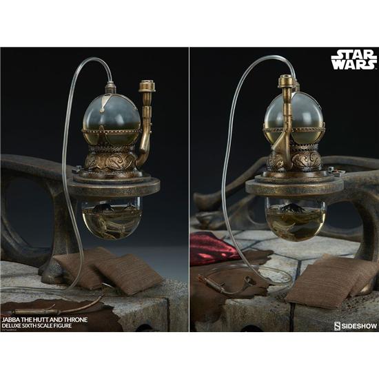 Star Wars: Jabba the Hutt & Throne Deluxe Action Figure 1/6 34 cm