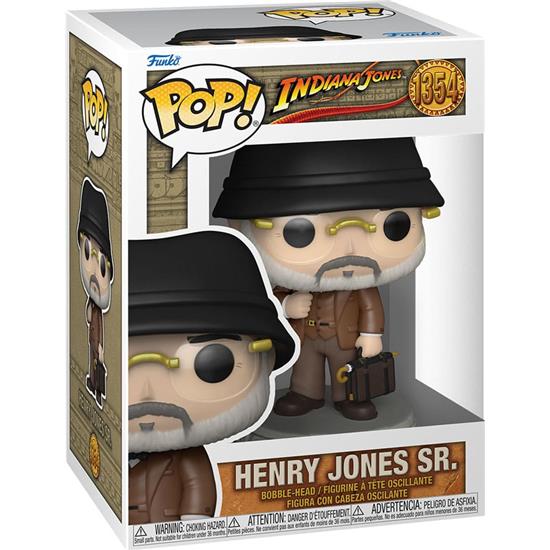 Indiana Jones: Henry Jones Sr POP! Movies Vinyl Figur (#1354)