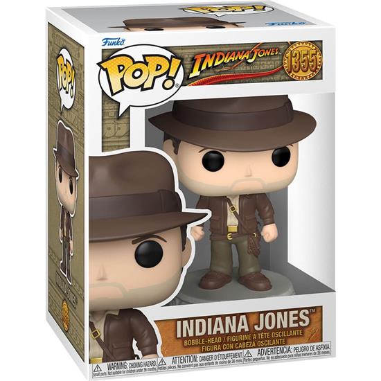 Indiana Jones: Indiana Jones w/Jacket POP! Movies Vinyl Figur (#1355)