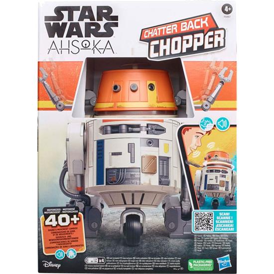 Star Wars: Animatronic Chatter Back Chopper Electronic Figure 19 cm