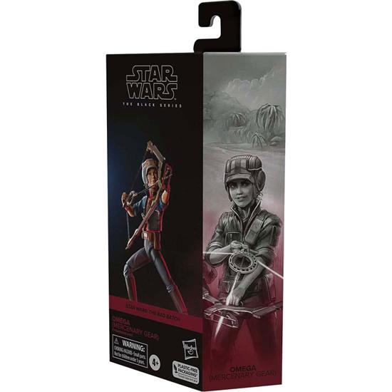 Star Wars: Omega (Mercenary Gear) Black Series Action Figure 15 cm