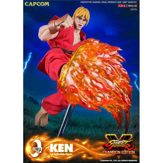 Street Fighter: Ken Masters Action Figure 1/6 30 cm