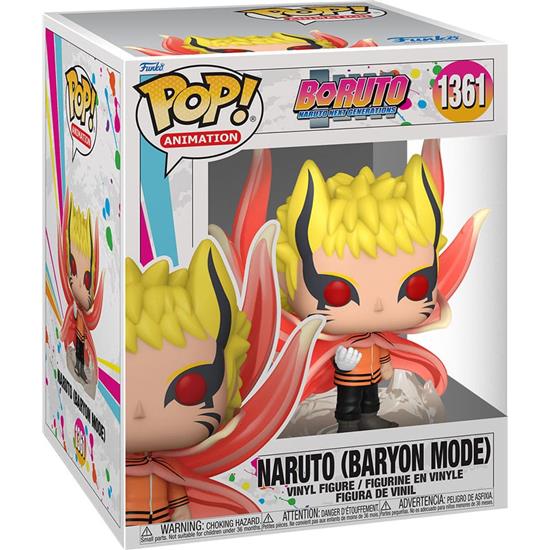 Manga & Anime: Baryon Naruto Super Sized POP! Animation Vinyl Figur 15 cm (#1361)