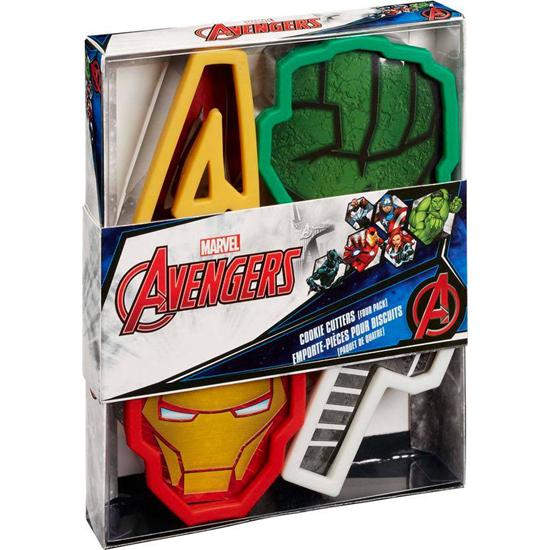 Avengers: Marvel Cookie Cutter 4-Pack Avengers Icons