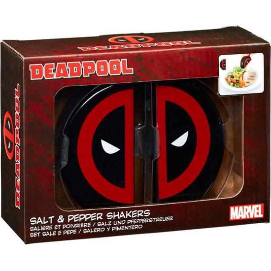 Deadpool: Marvel Comics POP! Home Salt and Pepper Shakers Deadpool Icon Split