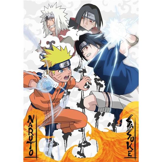 Naruto Shippuden: Naruto vs. Sasuke Puslespil (1000 brikker)