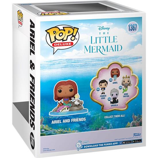 Den lille havfrue: Ariel & Friends POP! Deluxe Vinyl Figur (#1367)
