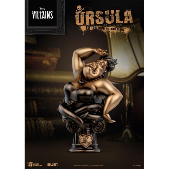 Disney: Ursula Disney Villains Series  Buste 16 cm