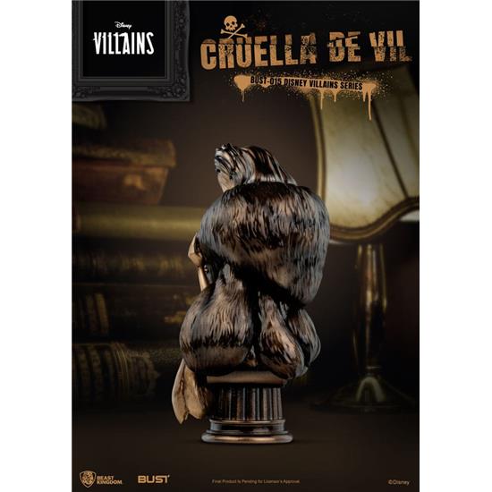 Disney: Cruella De Vil Disney Villains Series Buste 16 cm