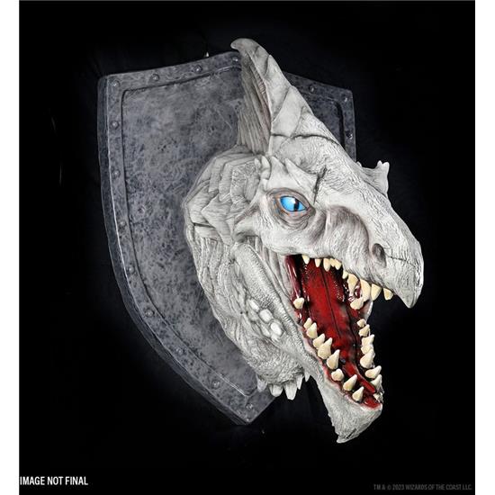 Dungeons & Dragons: White Dragon Trophy Plaque 3D Wall Art