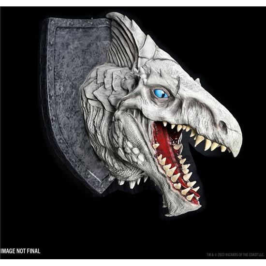 Dungeons & Dragons: White Dragon Trophy Plaque 3D Wall Art