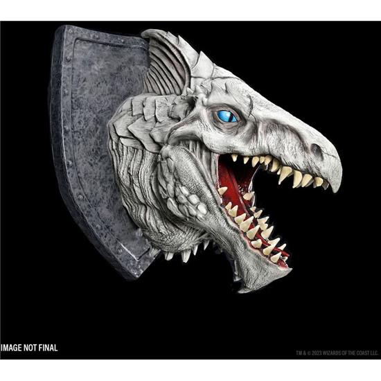 Dungeons & Dragons: White Dragon Trophy Plaque 3D Wall Art