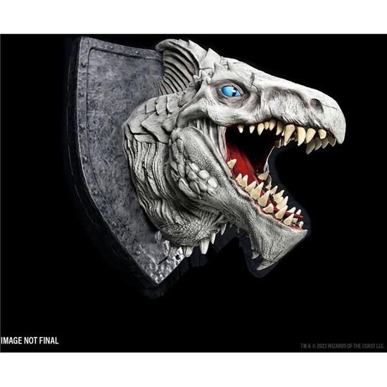 Dungeons & Dragons: White Dragon Trophy Plaque 3D Wall Art