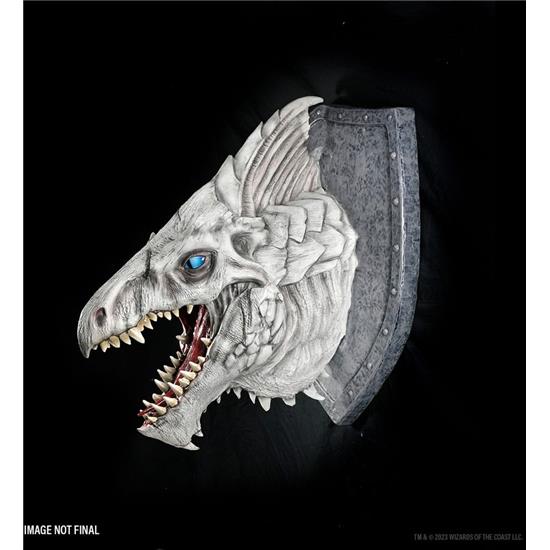 Dungeons & Dragons: White Dragon Trophy Plaque 3D Wall Art