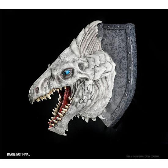 Dungeons & Dragons: White Dragon Trophy Plaque 3D Wall Art