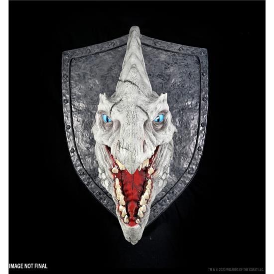 Dungeons & Dragons: White Dragon Trophy Plaque 3D Wall Art