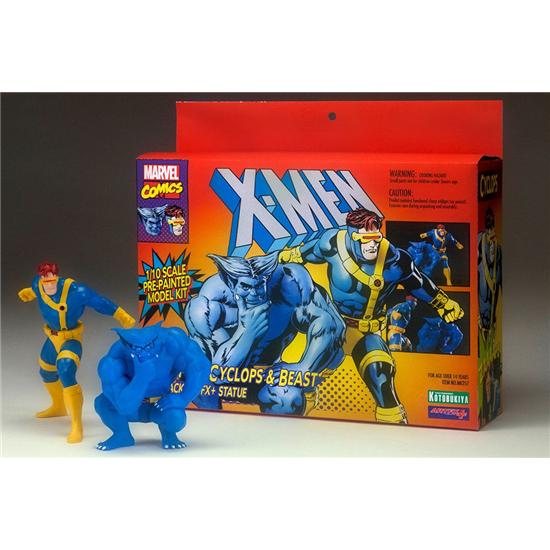 X-Men: Marvel Universe ARTFX+ Statue 1/10 2-Pack Cyclops & Beast (X-Men 