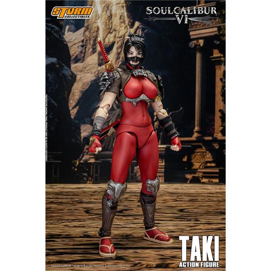 Soul Calibur: Taki Action Figure 1/12 18 cm