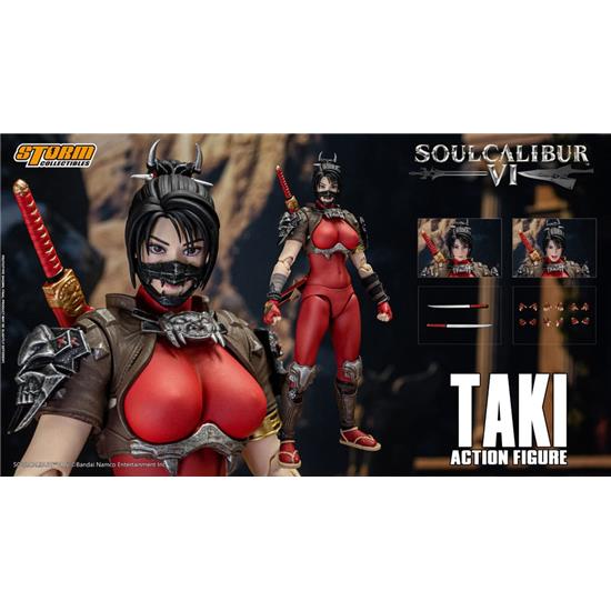 Soul Calibur: Taki Action Figure 1/12 18 cm