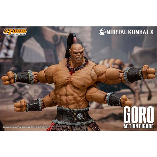 Mortal Kombat: Goro Action Figure 1/12 18 cm