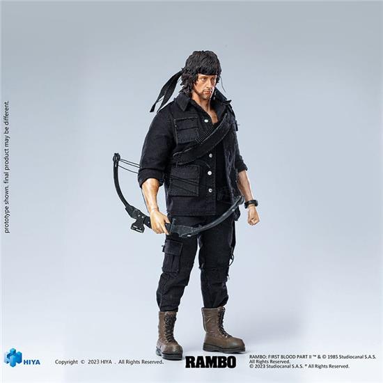 Rambo / First Blood: John Rambo (First Blood II) Exquisite Super Series  Actionfigur 1/12 16 cm