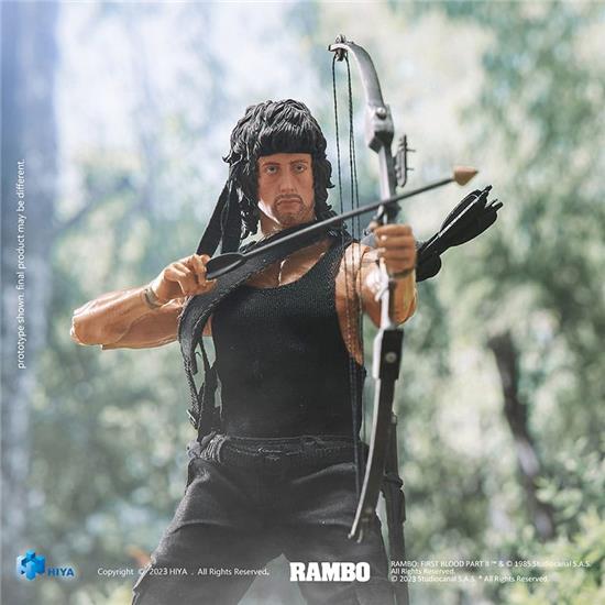 Rambo / First Blood: John Rambo (First Blood II) Exquisite Super Series  Actionfigur 1/12 16 cm