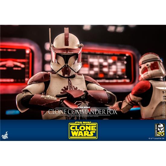 Star Wars: Clone Commander Fox (Clone Wars) Action Figure 1/6 30 cm