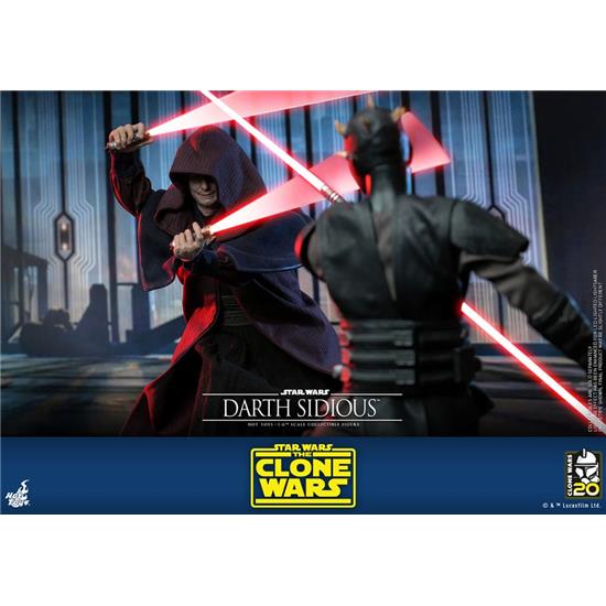 Star Wars: Darth Sidious (Clone Wars) Action Figure 1/6 29 cm