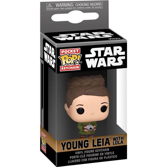 Star Wars: Young Leia Organa Pocket POP! Vinyl Nøglering