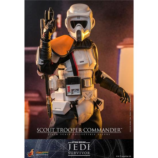 Star Wars: Scout Trooper Commander (Jedi Survivor Videogame) Masterpiece Action Figure 1/6 30 cm