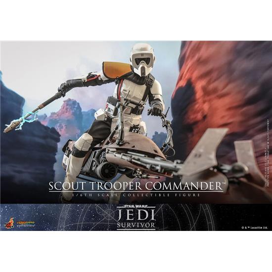 Star Wars: Scout Trooper Commander (Jedi Survivor Videogame) Masterpiece Action Figure 1/6 30 cm