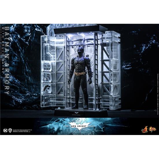 Batman: Batman Armory with Bruce Wayne Movie Masterpiece Action Figures & Diorama 1/6 30 cm