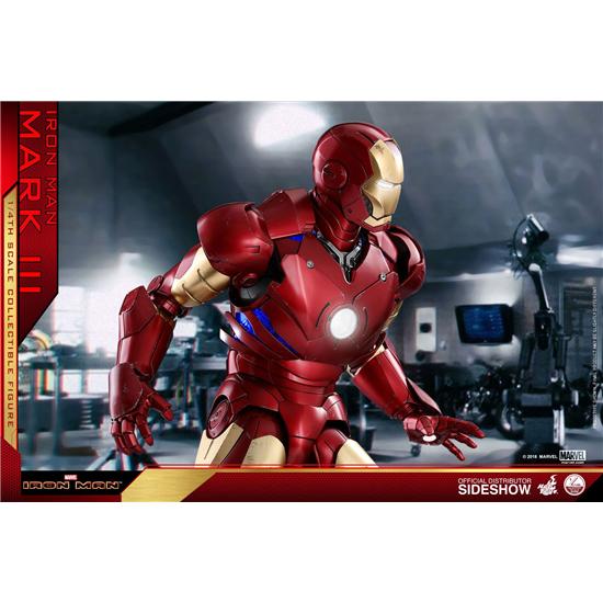 Iron Man: Iron Man QS Series Action Figure 1/4 Iron Man Mark III 48 cm