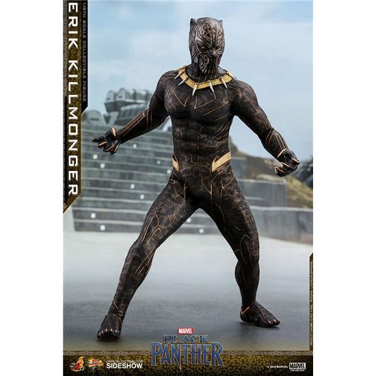 Black Panther: Black Panther Movie Masterpiece Action Figure 1/6 Erik Killmonger 31 cm