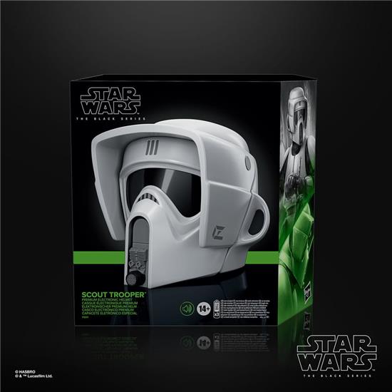 Star Wars: Scout Trooper Black Series Electronic Helmet