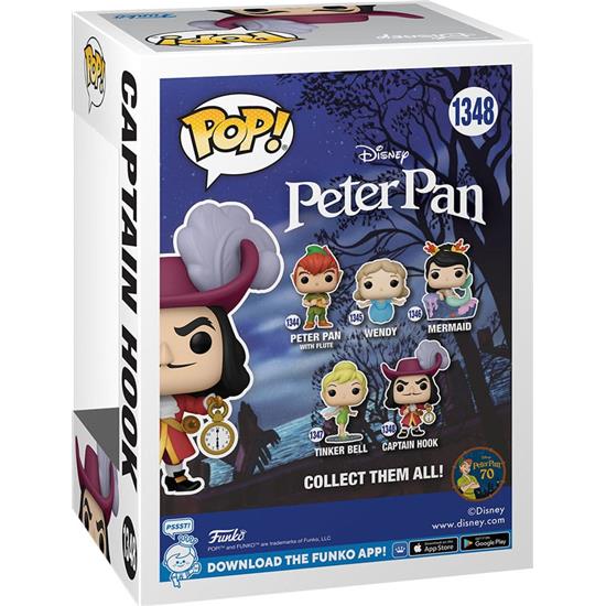 Peter Pan: Captain Hook POP! Disney Vinyl Figur (#1348)