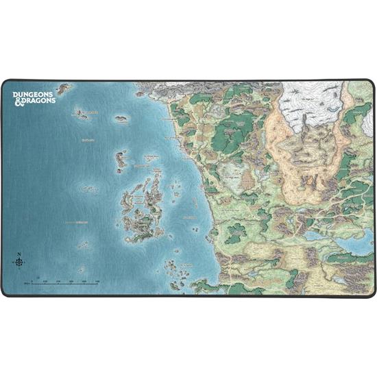 Dungeons & Dragons: D&D Faerun Map XL Musemåtte