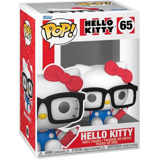 Hello Kitty: Hello Kitty Nerd POP! Sanrio Vinyl Figur (#65)