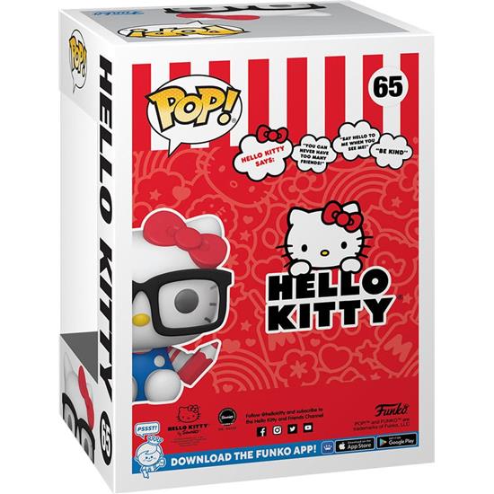 Hello Kitty: Hello Kitty Nerd POP! Sanrio Vinyl Figur (#65)