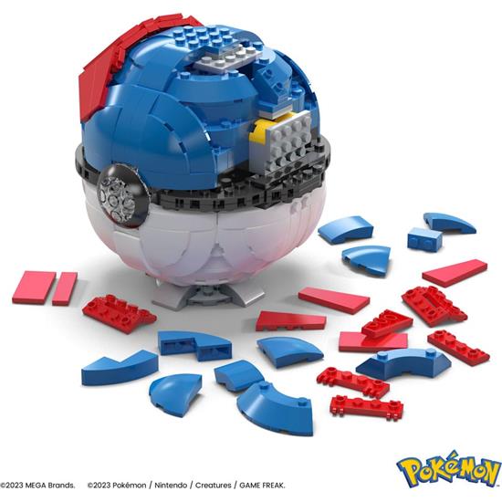 Pokémon: Jumbo Great Ball Mega Construx Construction Set 13 cm