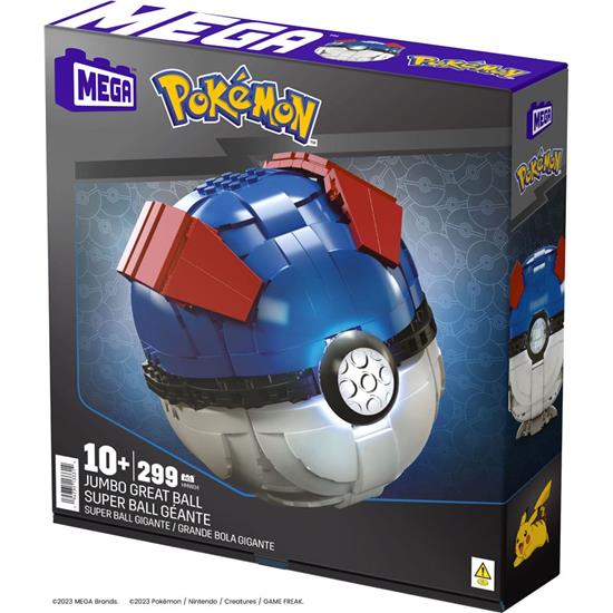 Pokémon: Jumbo Great Ball Mega Construx Construction Set 13 cm