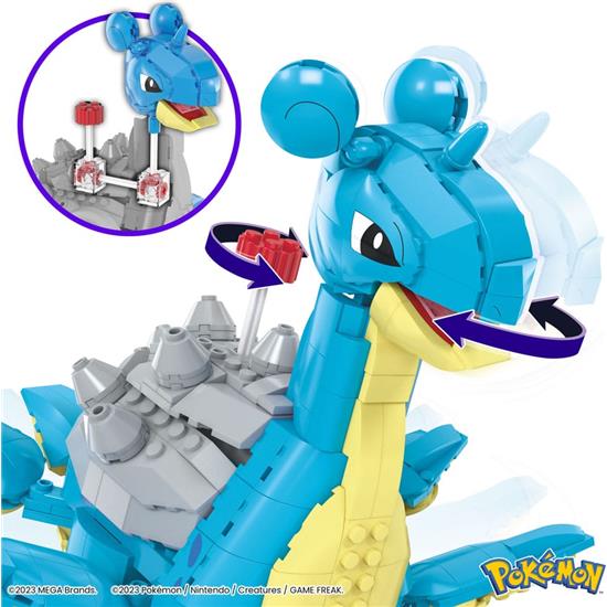 Pokémon: Lapras Mega Construx Construction Set 19 cm