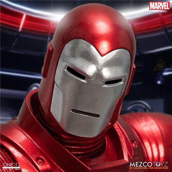 Marvel: Iron Man (Silver Centurion Edition) Action Figure 1/12 16 cm