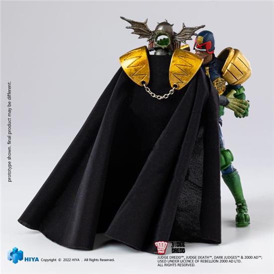 2000 AD: Judge Dredd Gaze Into The Fist of Dredd Exquisite Mini Action Figure 1/18 10 cm