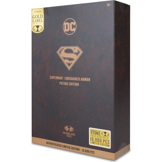 DC Comics: Superman Unchained Armor (Patina) (Gold Label) DC Multiverse Action Figure 18 cm
