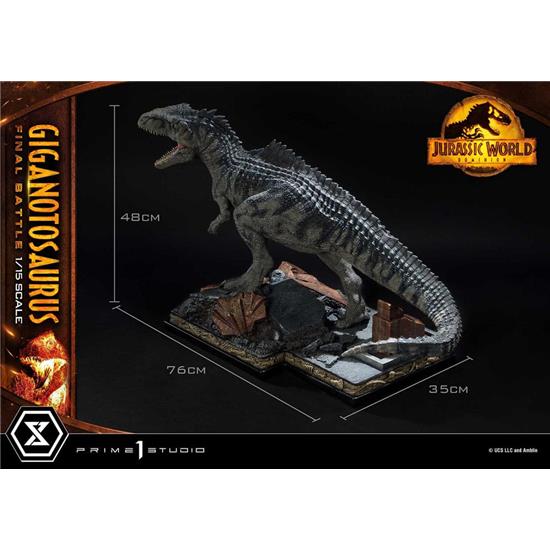 Jurassic Park & World: Giganotosaurus Final Battle Bonus Version Legacy Museum Collection Statue 1/15 48 cm