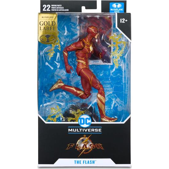 Flash: Flash Speed Force Variant (Gold Label) Movie Action Figure 18 cm